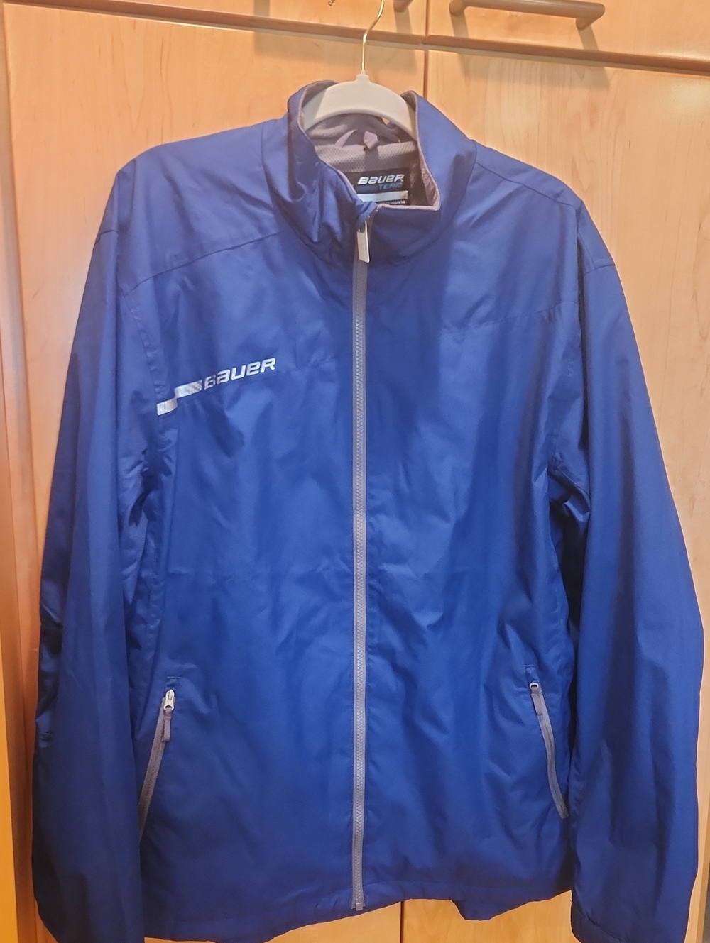 Bauer Men's Royal Blue Lightweight Zip Jacket